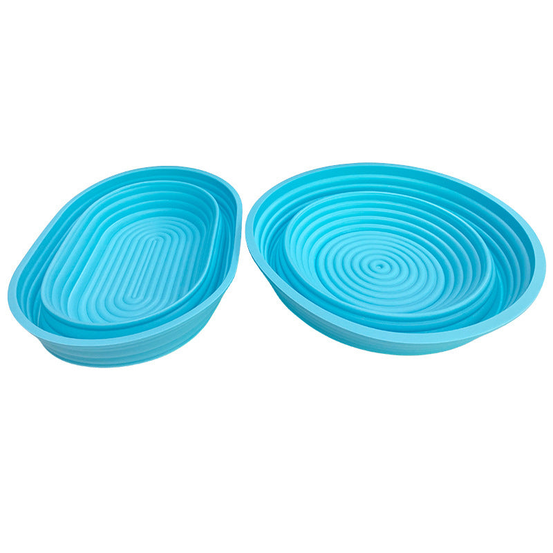 Collapsible Silicone Bread Proofing Basket