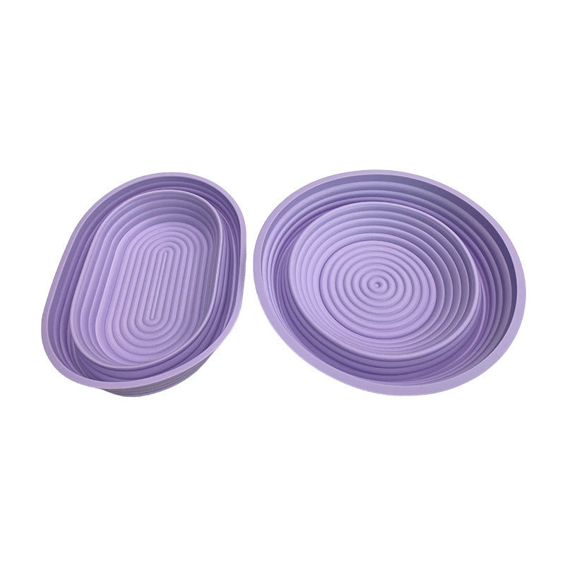 Collapsible Silicone Bread Proofing Basket