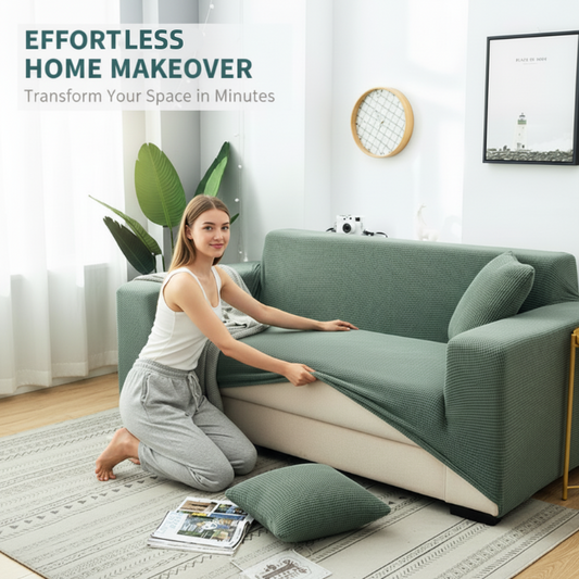⛅50% OFF!🛋️Jacquard Knitted Stretch Sofa Cover✨