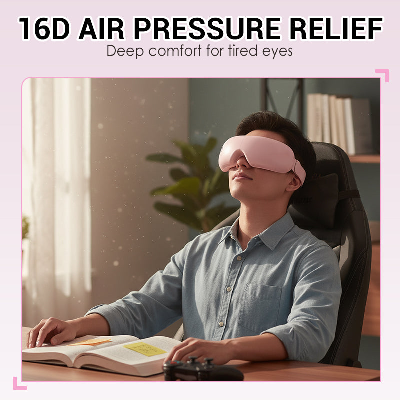 👓 60% OFF NOW ! 🎵 Smart Music Eye Massager with Heat – Soothing Vibration, Bluetooth Connectivity & Portable Design 😌