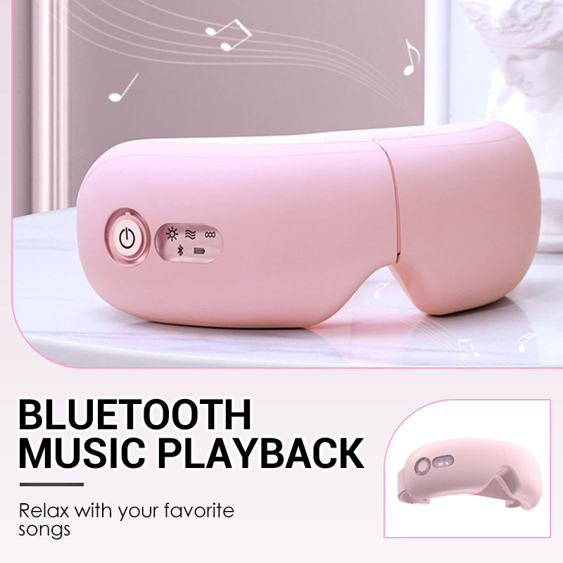 👓 60% OFF NOW ! 🎵 Smart Music Eye Massager with Heat – Soothing Vibration, Bluetooth Connectivity & Portable Design 😌