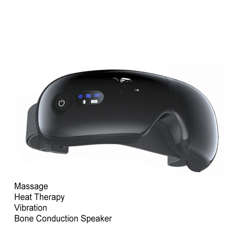 👓 60% OFF NOW ! 🎵 Smart Music Eye Massager with Heat – Soothing Vibration, Bluetooth Connectivity & Portable Design 😌