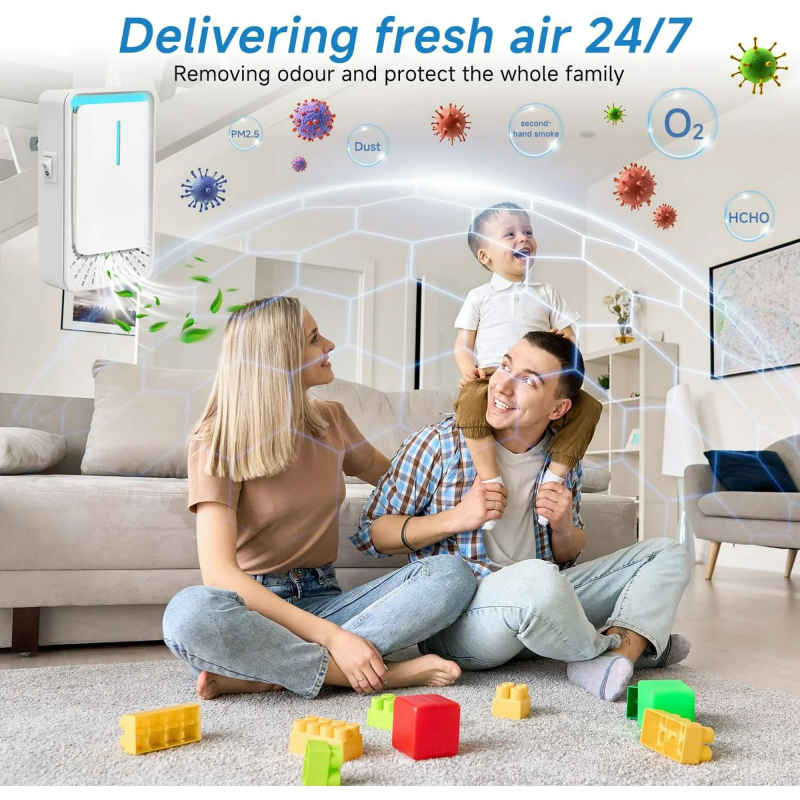 🔥Hot Sale Offers-Quiet Clear Air Purifiers Plug
