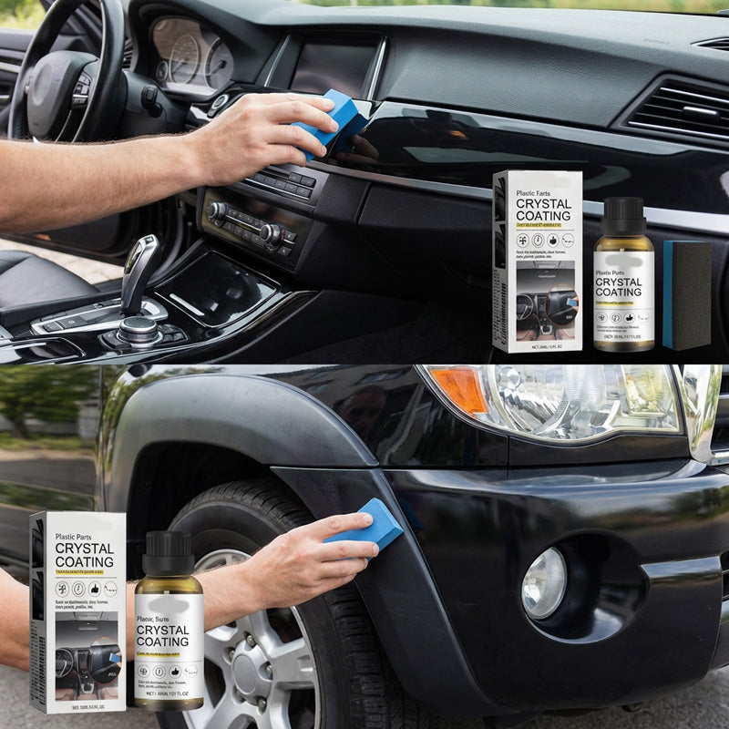 Plastics Parts Crystal Coating With Sponge