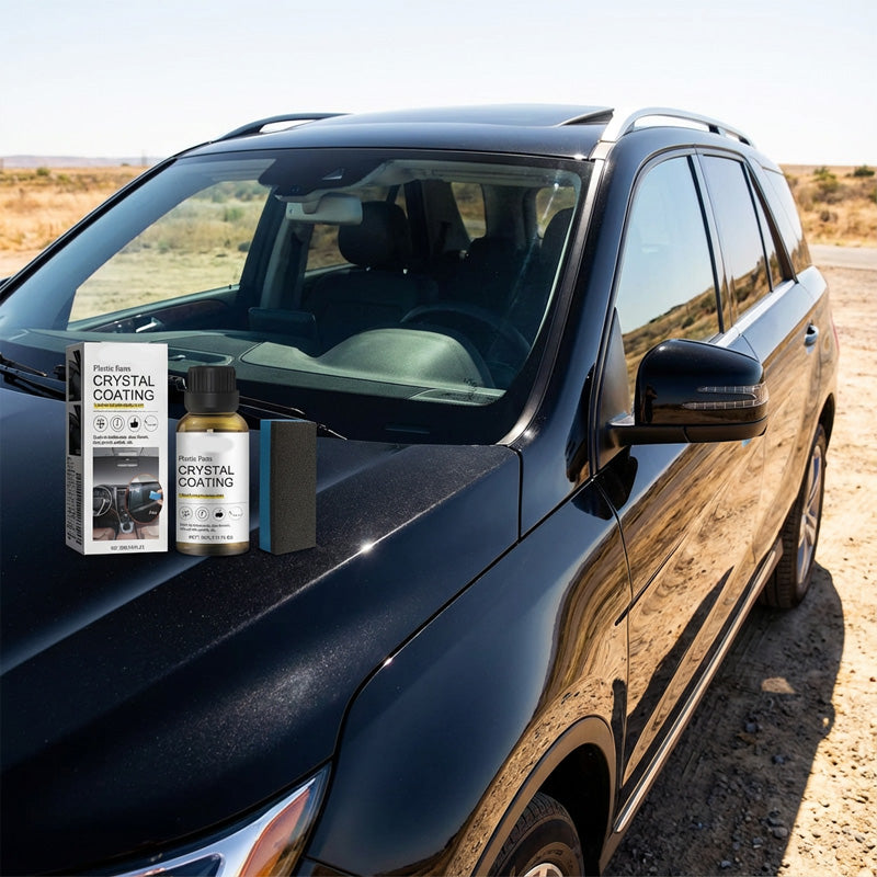 Plastics Parts Crystal Coating With Sponge