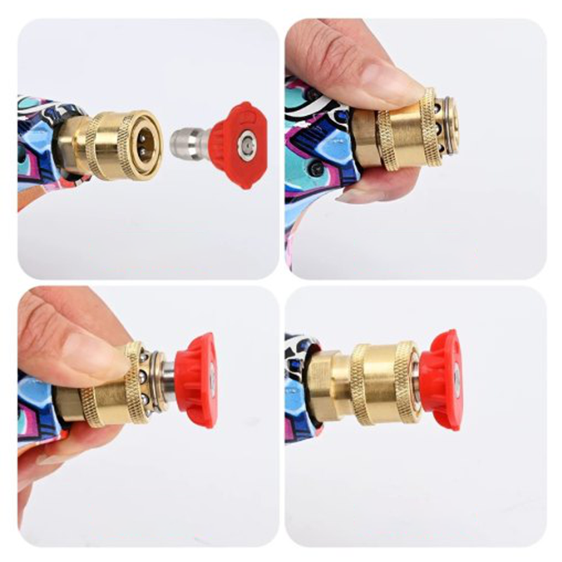 High Pressure Washer Gun with 5PCS Nozzles