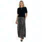 Women's Knit Top & Sequin Skirt 2-Piece Set