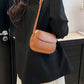 🔥Hot Sale Offers-Minimalist PU Leather Crossbody Saddle Bag