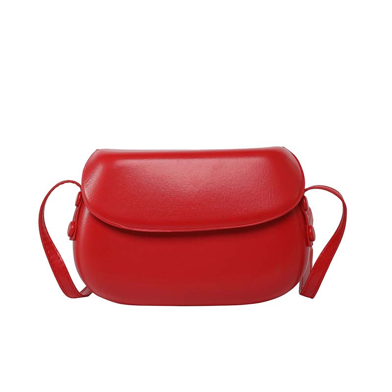 🔥Hot Sale Offers-Minimalist PU Leather Crossbody Saddle Bag