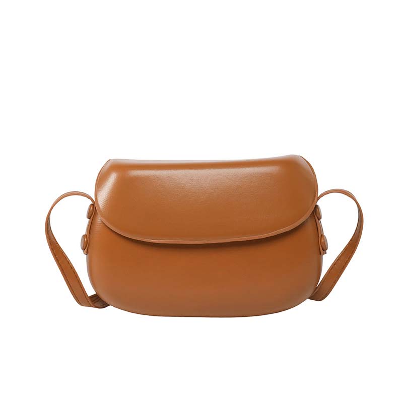 🔥Hot Sale Offers-Minimalist PU Leather Crossbody Saddle Bag