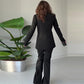 🔥New arrivals offer-Women's Elegant Split Sleeve Blazer & Pants 2-Piece Set