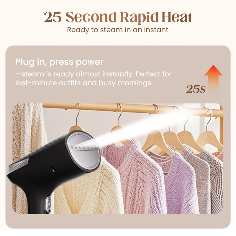 🔥Hot Sale Offers-High-Power Handheld Garment Steamer
