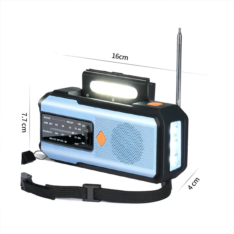 🔥Hot Sale Offers-Solar Hand-Crank Emergency Weather Radio