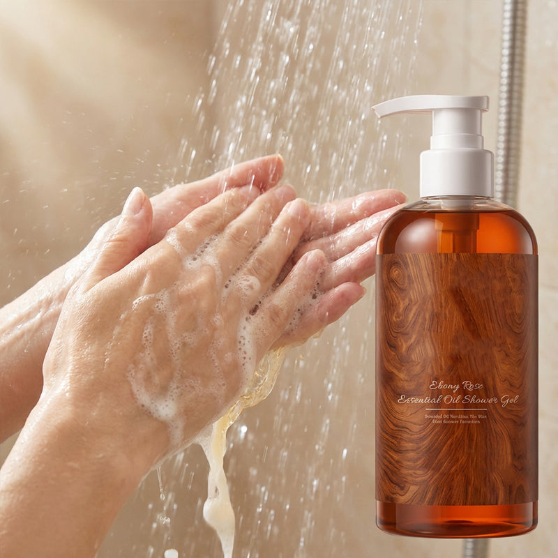 Nourishing & Fragrant Rose Essential Oil Shower Gel