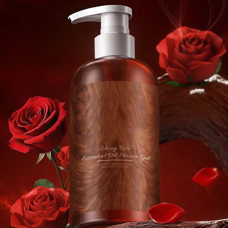 Nourishing & Fragrant Rose Essential Oil Shower Gel
