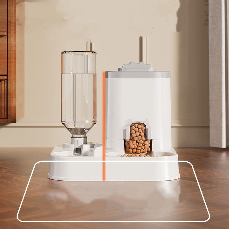 🔥Limited-time offer-2-in-1 Automatic Pet Feeder & Water Dispenser
