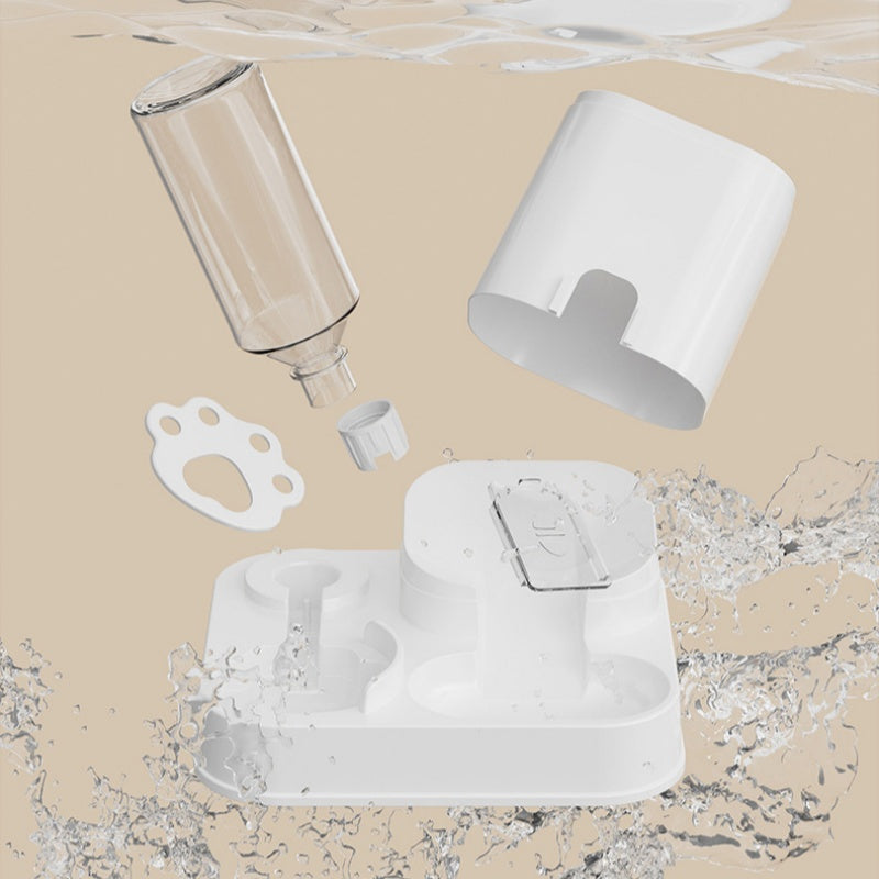 🔥Limited-time offer-2-in-1 Automatic Pet Feeder & Water Dispenser