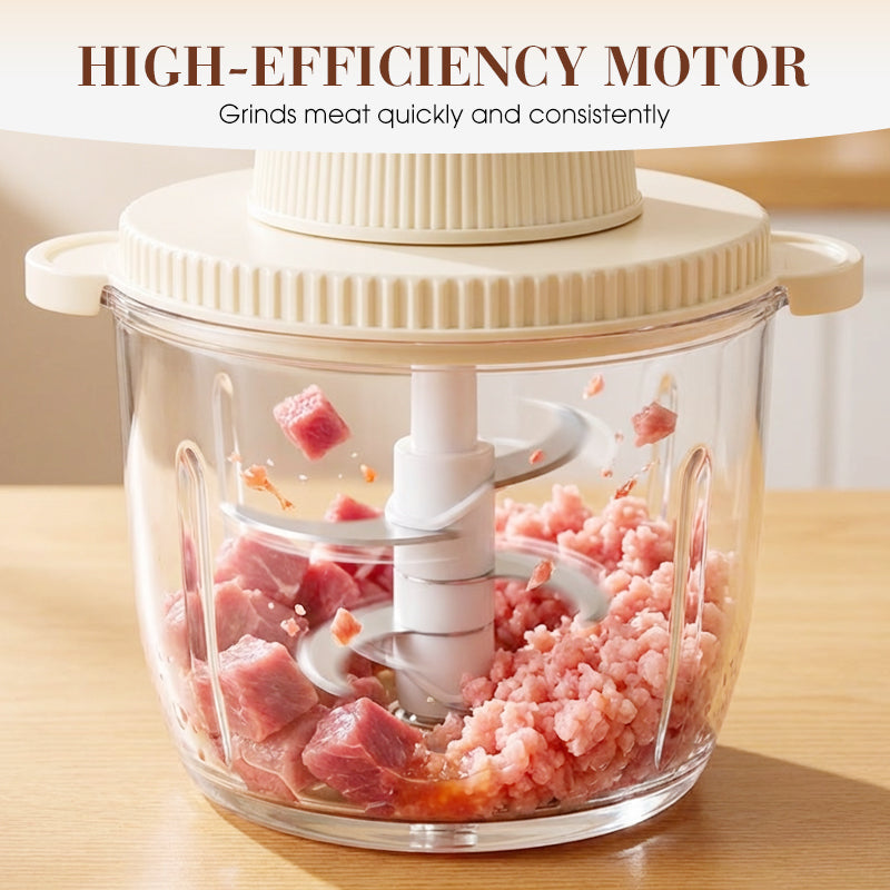 🔥Hot Sale Offers-Electric Meat Grinder with 2.5L Glass Bowl