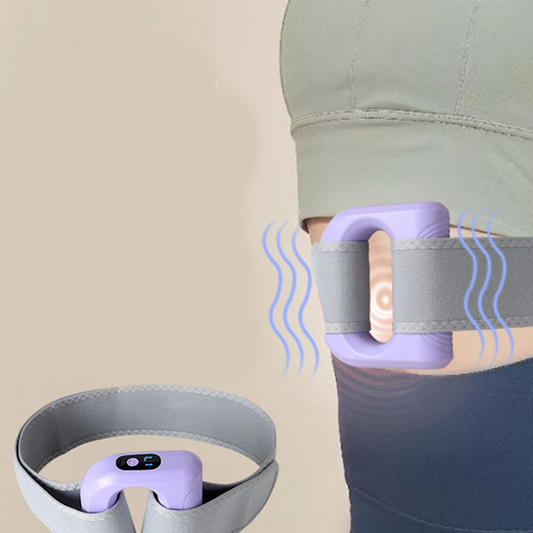 5-Speed Handheld Massager Ring with Adjustable Belt