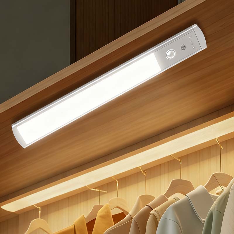 Magnetic Motion Sensor Light Bar with Battery Display