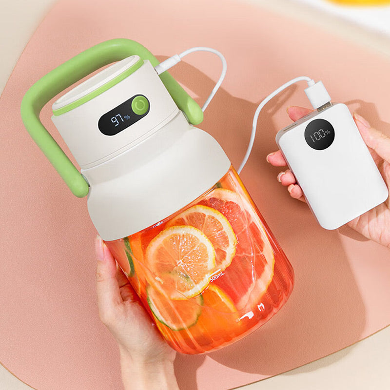 🍹Multifunctional Large Capacity Cordless Rechargeable Blender