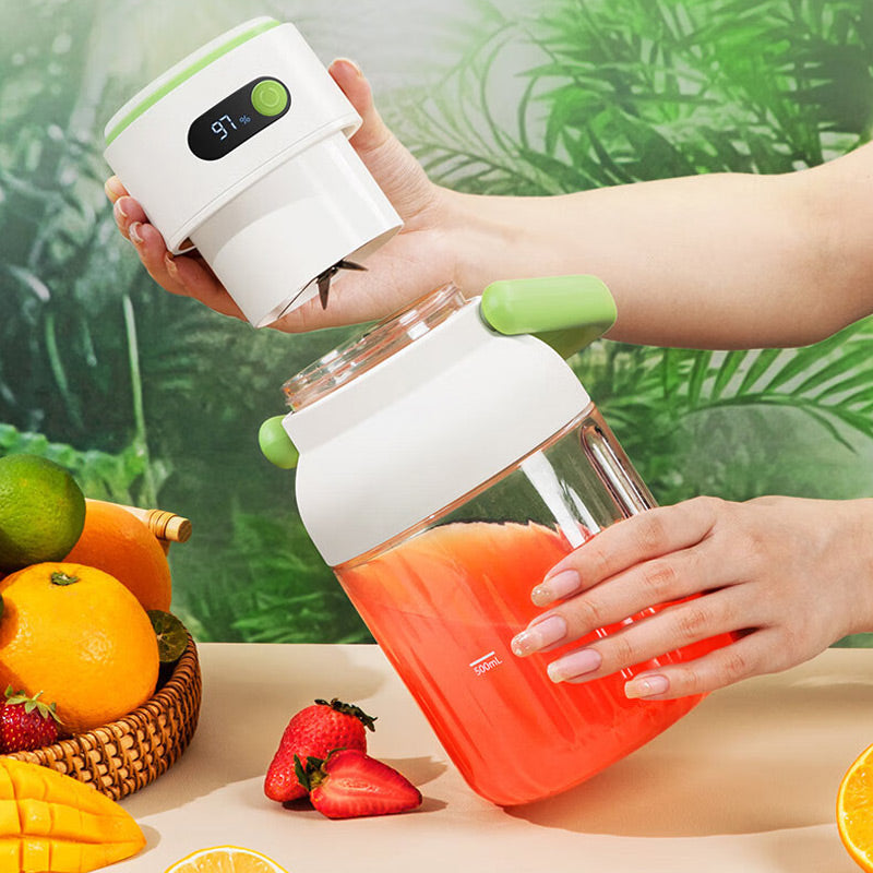 🍹Multifunctional Large Capacity Cordless Rechargeable Blender