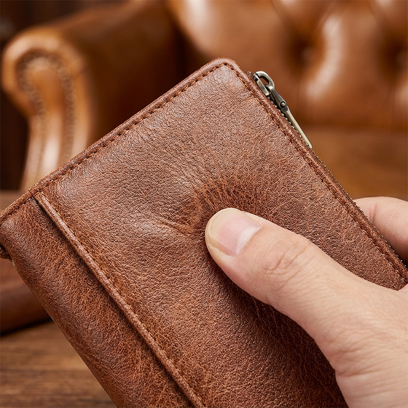 🔥Limited-time offer-Women's Retro Style RFID Blocking Tri-fold Wallet