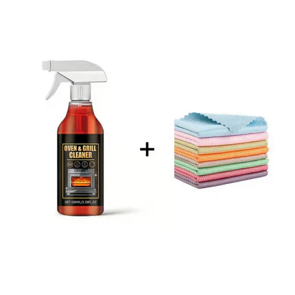 🧼 Buy 5 get 5 free✨ Oven & Grill Cleaner Spray – Dissolves Grease in 5 Mins, No Scrubbing & Eliminates Odors 🔥  21 Reviews