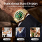 💎 Steal the Spotlight! Full Rhinestone Men's Quartz Watch | Luxe Design, Statement Look🕶️