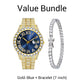 💎 Steal the Spotlight! Full Rhinestone Men's Quartz Watch | Luxe Design, Statement Look🕶️