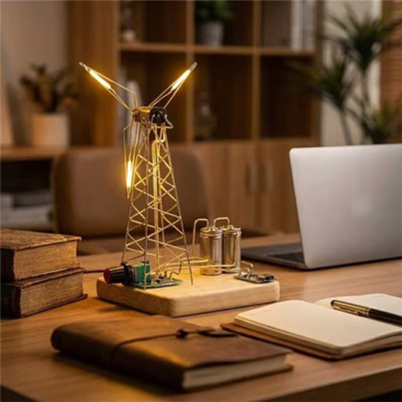📢📢60%  OFF !! ⏰DIY Retro Windmill Night Light Kit