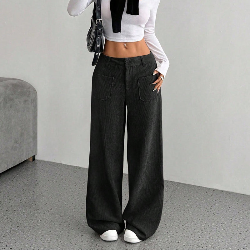 🎁2026 New Arrivals 50% OFF💥Women's Casual Loose-Fit High-Waisted Pants💕