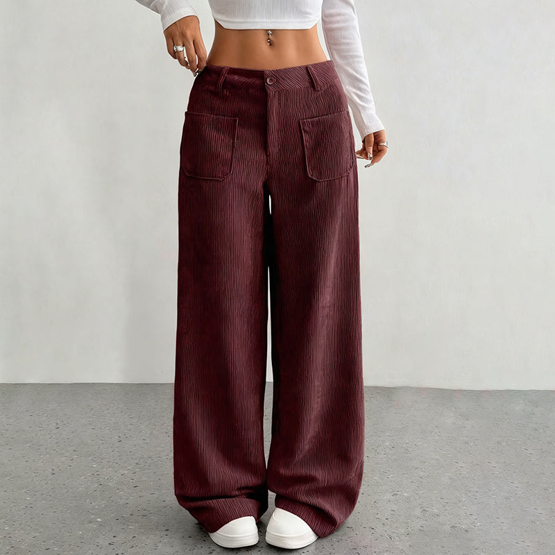🎁2026 New Arrivals 50% OFF💥Women's Casual Loose-Fit High-Waisted Pants💕