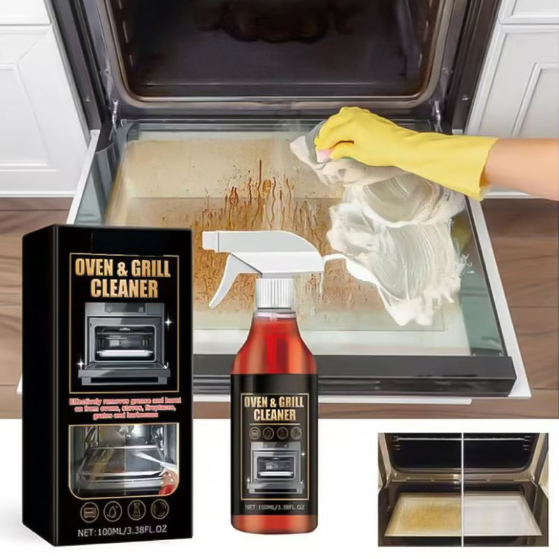 🧼 Buy 5 get 5 free✨ Oven & Grill Cleaner Spray – Dissolves Grease in 5 Mins, No Scrubbing & Eliminates Odors 🔥  21 Reviews