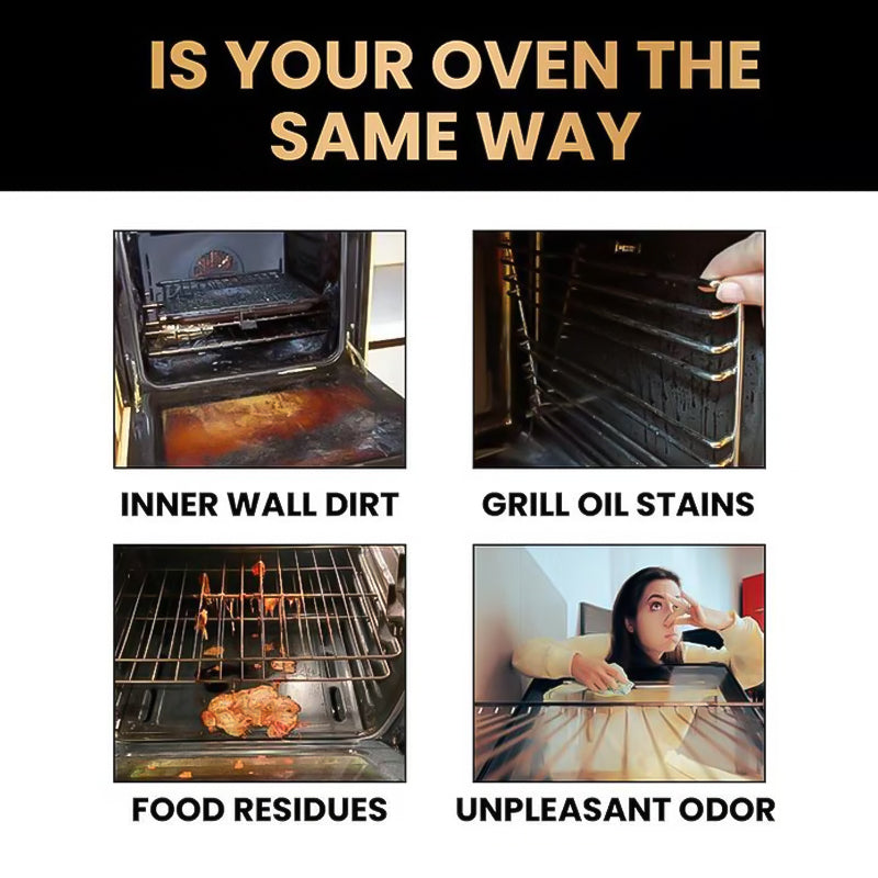 🧼 Buy 5 get 5 free✨ Oven & Grill Cleaner Spray – Dissolves Grease in 5 Mins, No Scrubbing & Eliminates Odors 🔥  21 Reviews