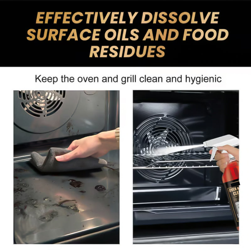 🧼 Buy 5 get 5 free✨ Oven & Grill Cleaner Spray – Dissolves Grease in 5 Mins, No Scrubbing & Eliminates Odors 🔥  21 Reviews