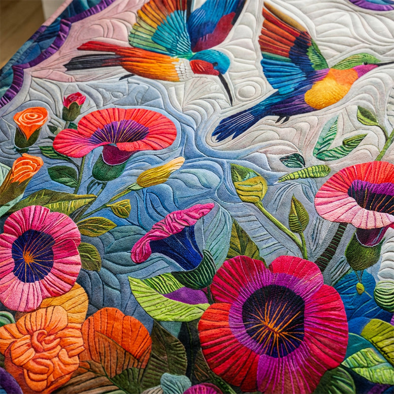 🔥Hot Sale Offers-Cozy & Soft Floral Flannel Blanket