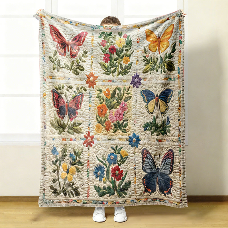 🔥Hot Sale Offers-Cozy & Soft Floral Flannel Blanket