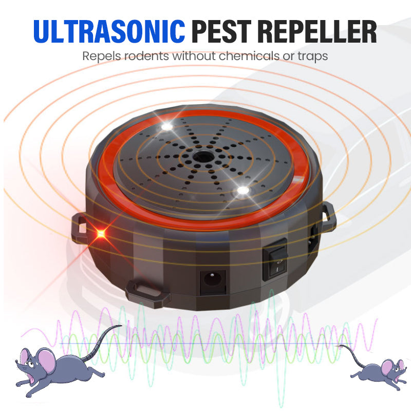 🔥Limited-time offer-Ultrasonic Rodent Repeller for Car & Indoor