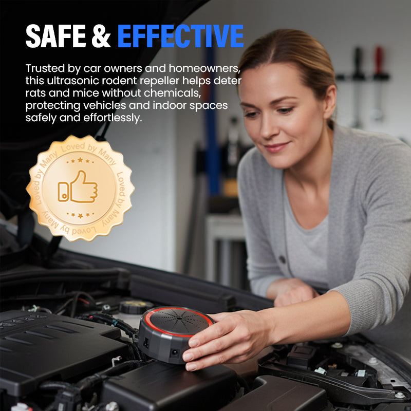 🔥Limited-time offer-Ultrasonic Rodent Repeller for Car & Indoor