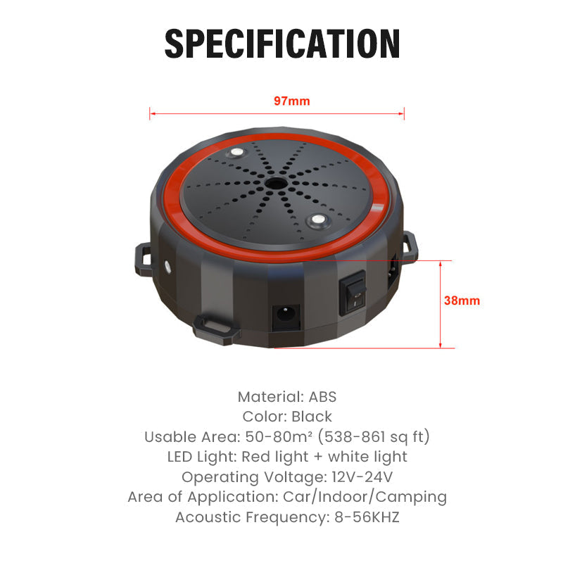 🔥Limited-time offer-Ultrasonic Rodent Repeller for Car & Indoor