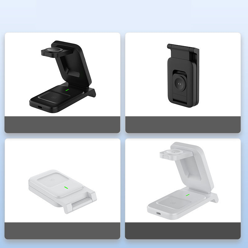 🔥Hot Sale Offers-3-in-1 Foldable Magnetic Wireless Charger