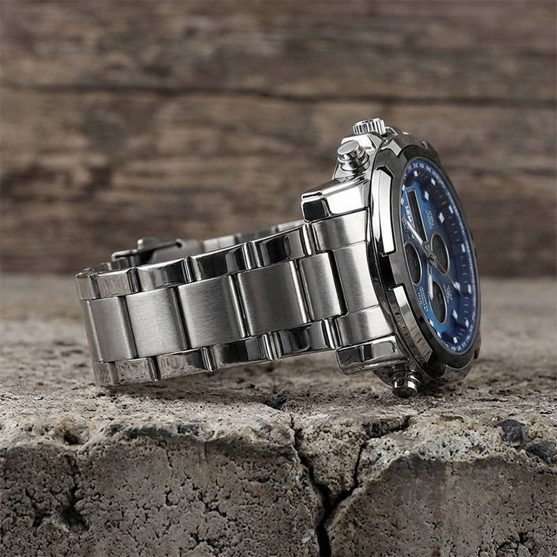 ⌚ 49% OFF NOW! 🪖 Men‘s Military Watch – Analog-Digital Display, Waterproof & Shock-Resistant 🛡️