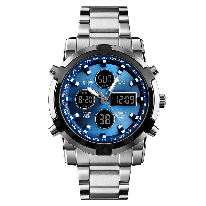 ⌚ 49% OFF NOW! 🪖 Men‘s Military Watch – Analog-Digital Display, Waterproof & Shock-Resistant 🛡️