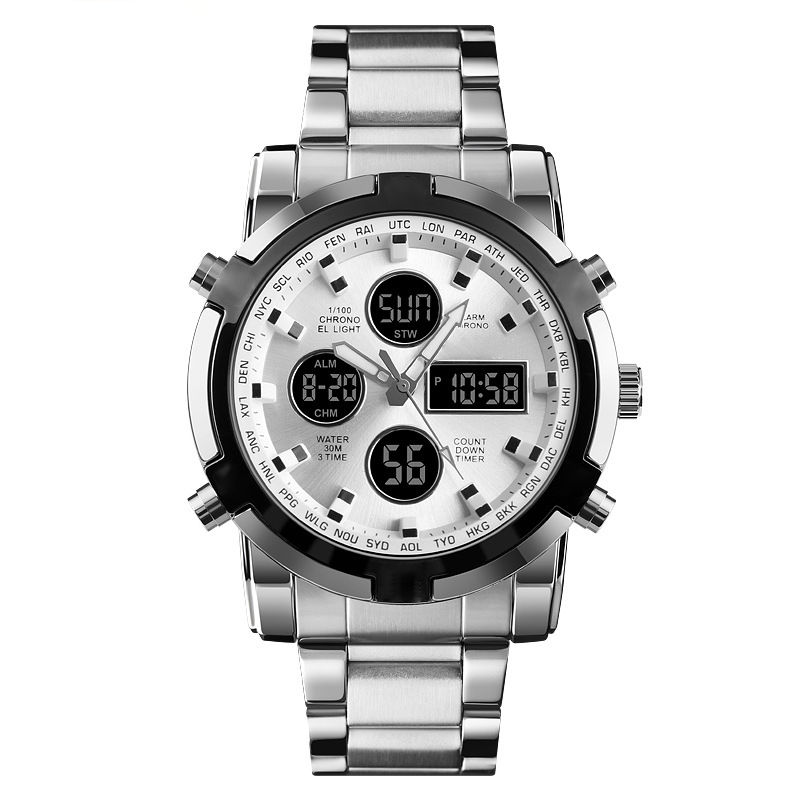 ⌚ 49% OFF NOW! 🪖 Men‘s Military Watch – Analog-Digital Display, Waterproof & Shock-Resistant 🛡️
