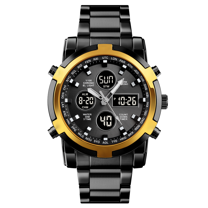 ⌚ 49% OFF NOW! 🪖 Men‘s Military Watch – Analog-Digital Display, Waterproof & Shock-Resistant 🛡️