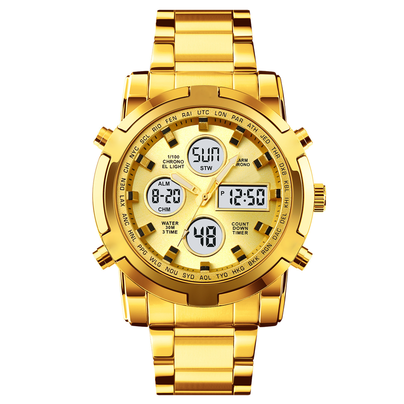 ⌚ 49% OFF NOW! 🪖 Men‘s Military Watch – Analog-Digital Display, Waterproof & Shock-Resistant 🛡️