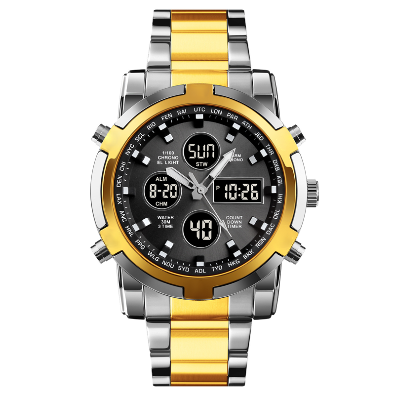 ⌚ 49% OFF NOW! 🪖 Men‘s Military Watch – Analog-Digital Display, Waterproof & Shock-Resistant 🛡️