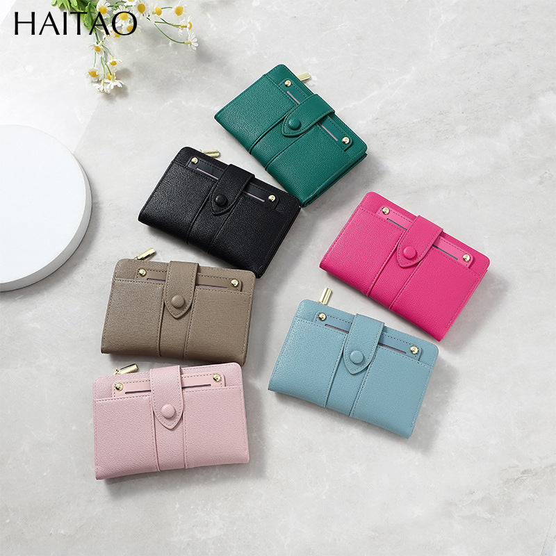 🔥Exclusive 2026 Luxury Sale✨ Women's Premium Leather Bifold Wallet