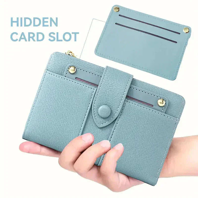 🔥Exclusive 2026 Luxury Sale✨ Women's Premium Leather Bifold Wallet